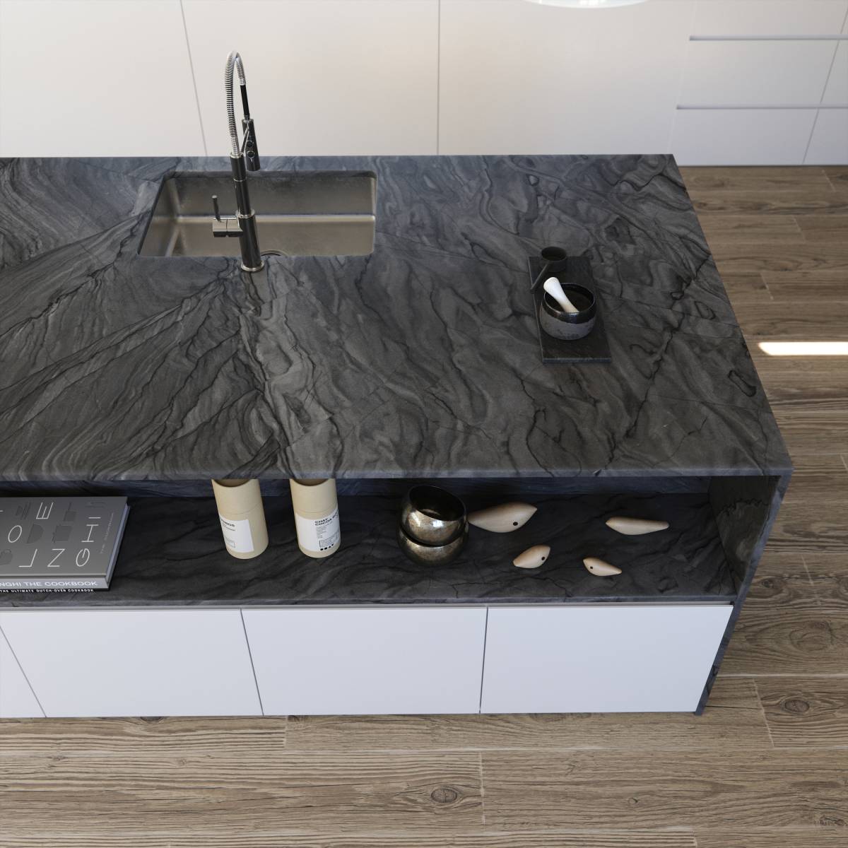 Conseils pour le nettoyage de mon plan de travail en granit ou quartzite 