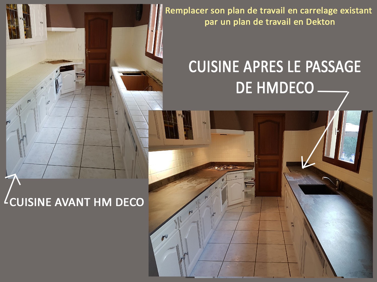 changer son plan de travail en carrelage pour de la pierre en gironde