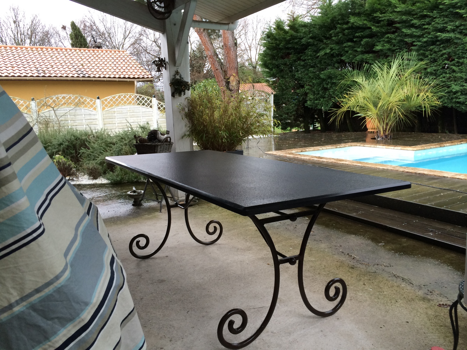 table d'extérieure en granit 33