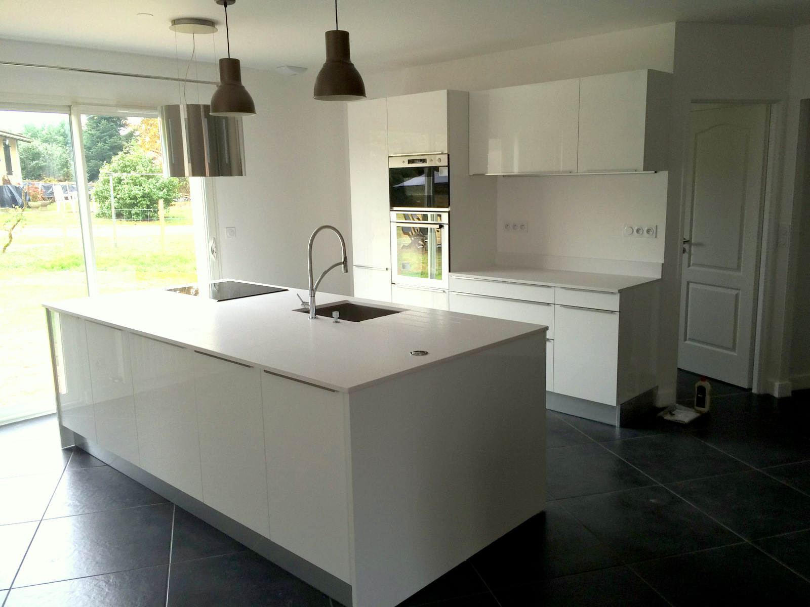 plan de travail en ilot cuisine 33