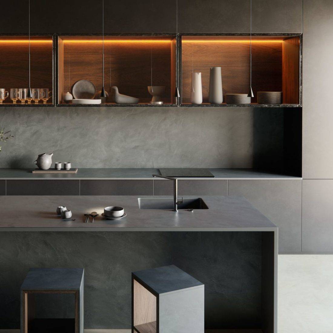 Ou trouver un plan de travail gris foncé très résistant vers Mont de Marsan