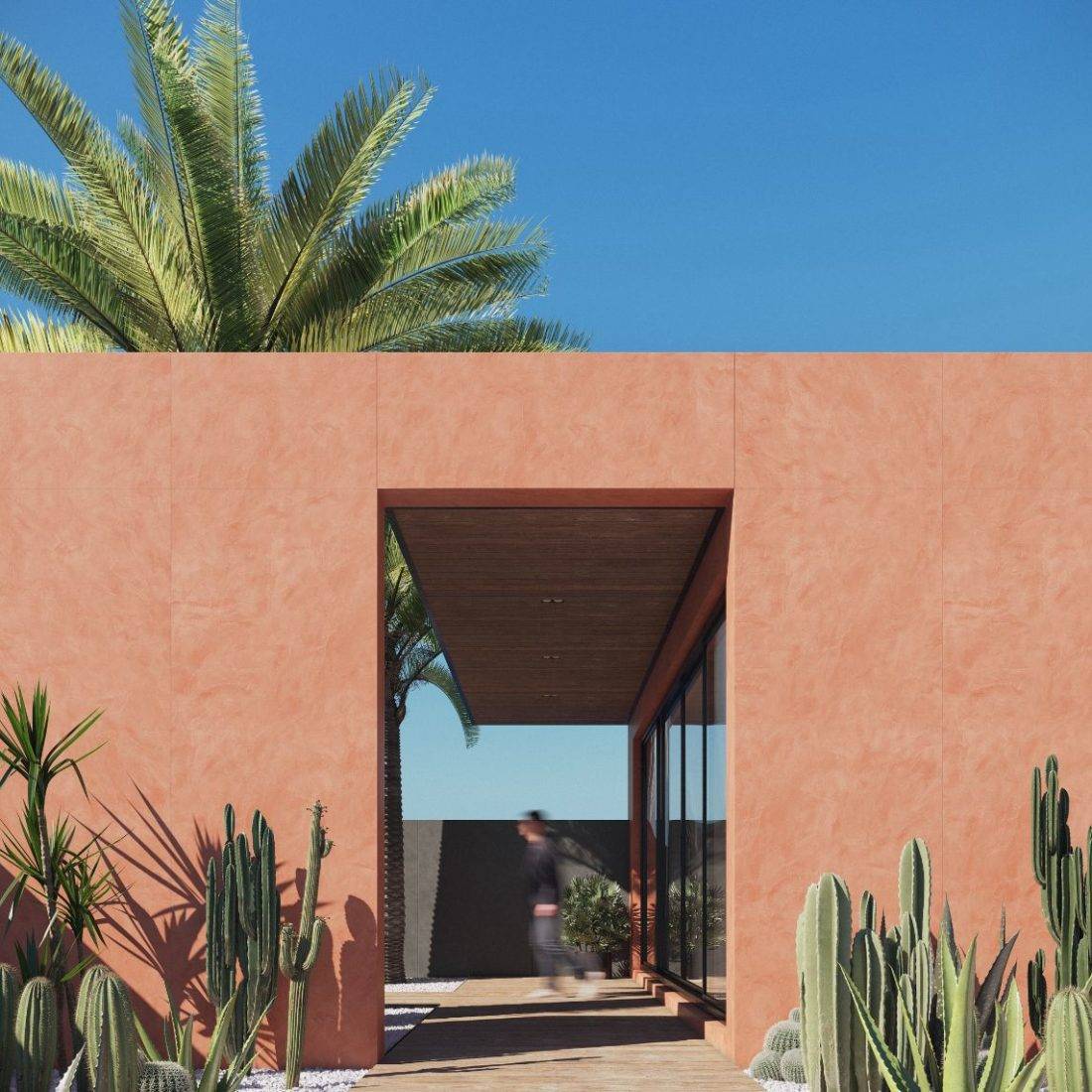 INSTALLER DU DEKTON EN MURAL AVEC EFFET BETON A CESTAS 33