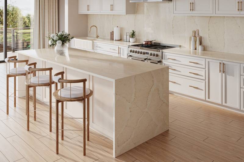 Choisir une surface composite de bonne qualité et de couleur beige pour une cuisine ou une salle de bain près de Bruges 33