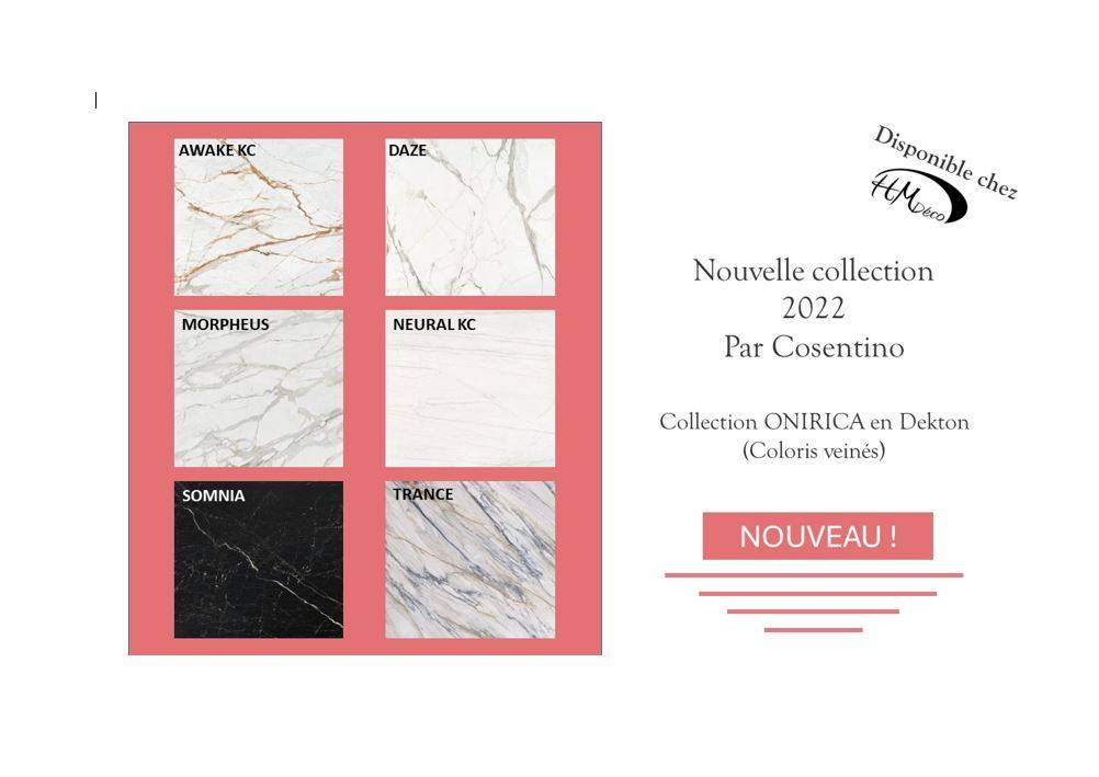NOUVEAUX COLORIS COLLECTION COSENTINO 2022