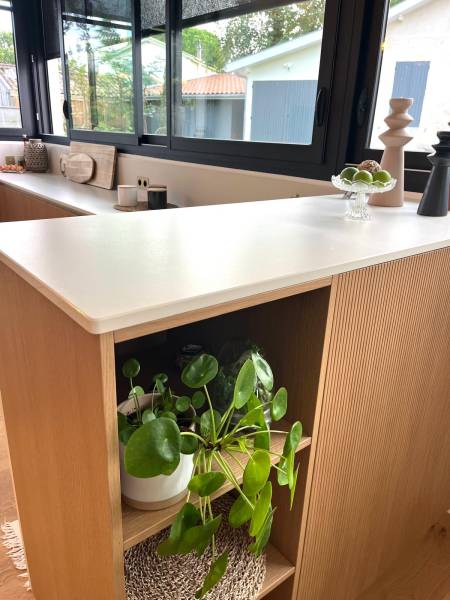 Bonne marbrerie près de Bordeaux pour faire poser des plans de travail en Dekton Aeris près de Ychoux 40