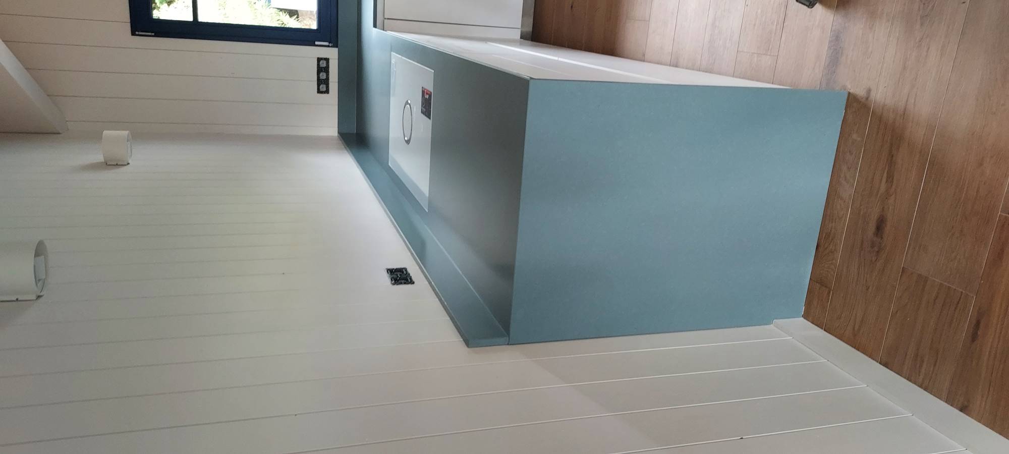 Ou trouver un plan de travail résistant de couleur bleu dans les Landes