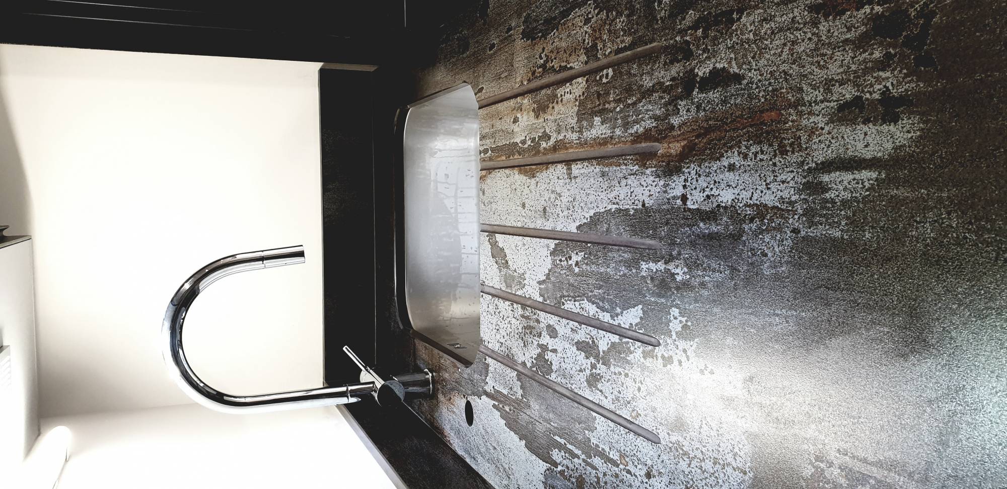 PLAN DE TRAVAIL EFFET BOIS DELAVE SUR BORDEAUX