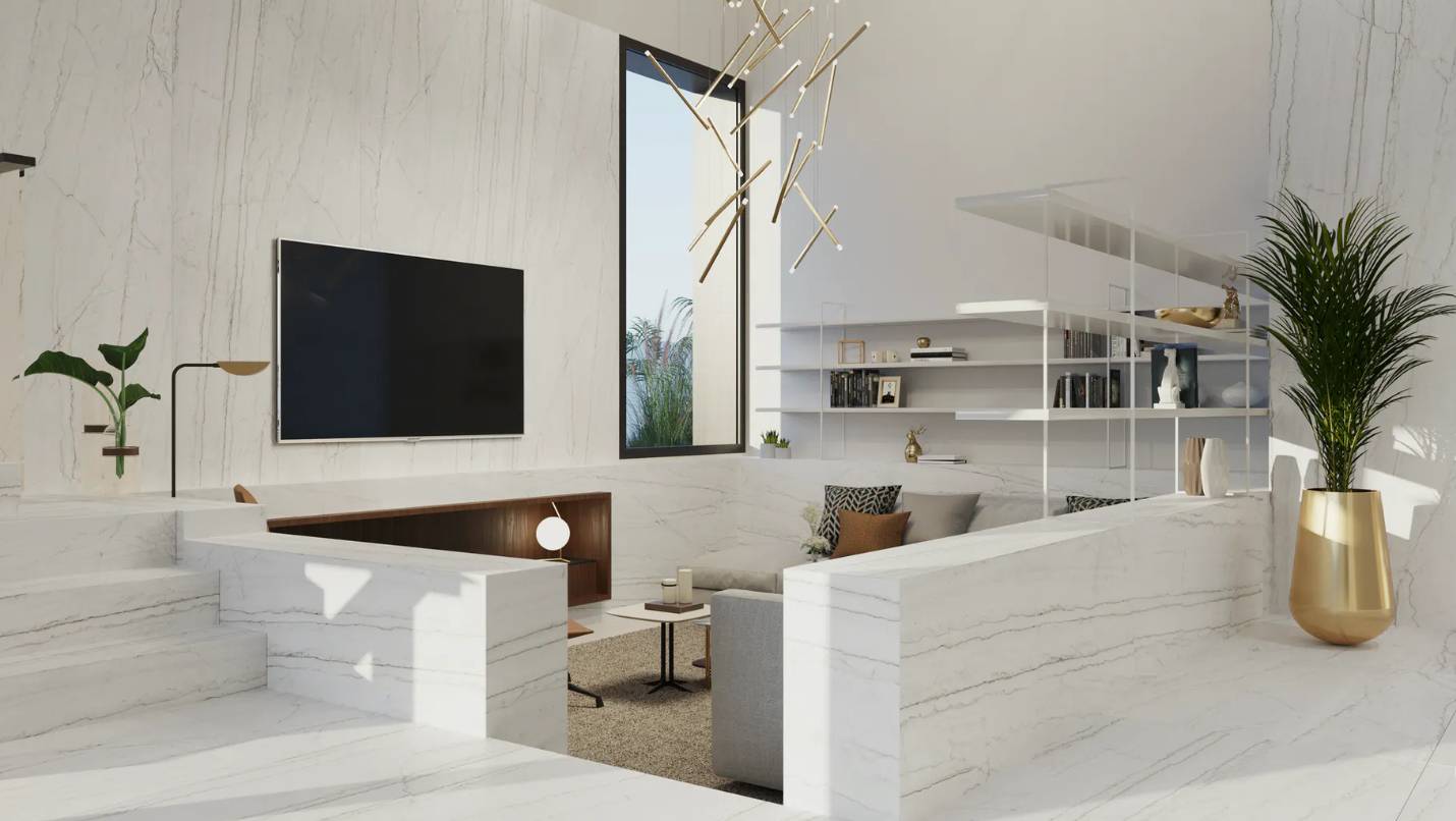 Quel marbrier pour un salon tout en dekton sur Biscarrosse  40