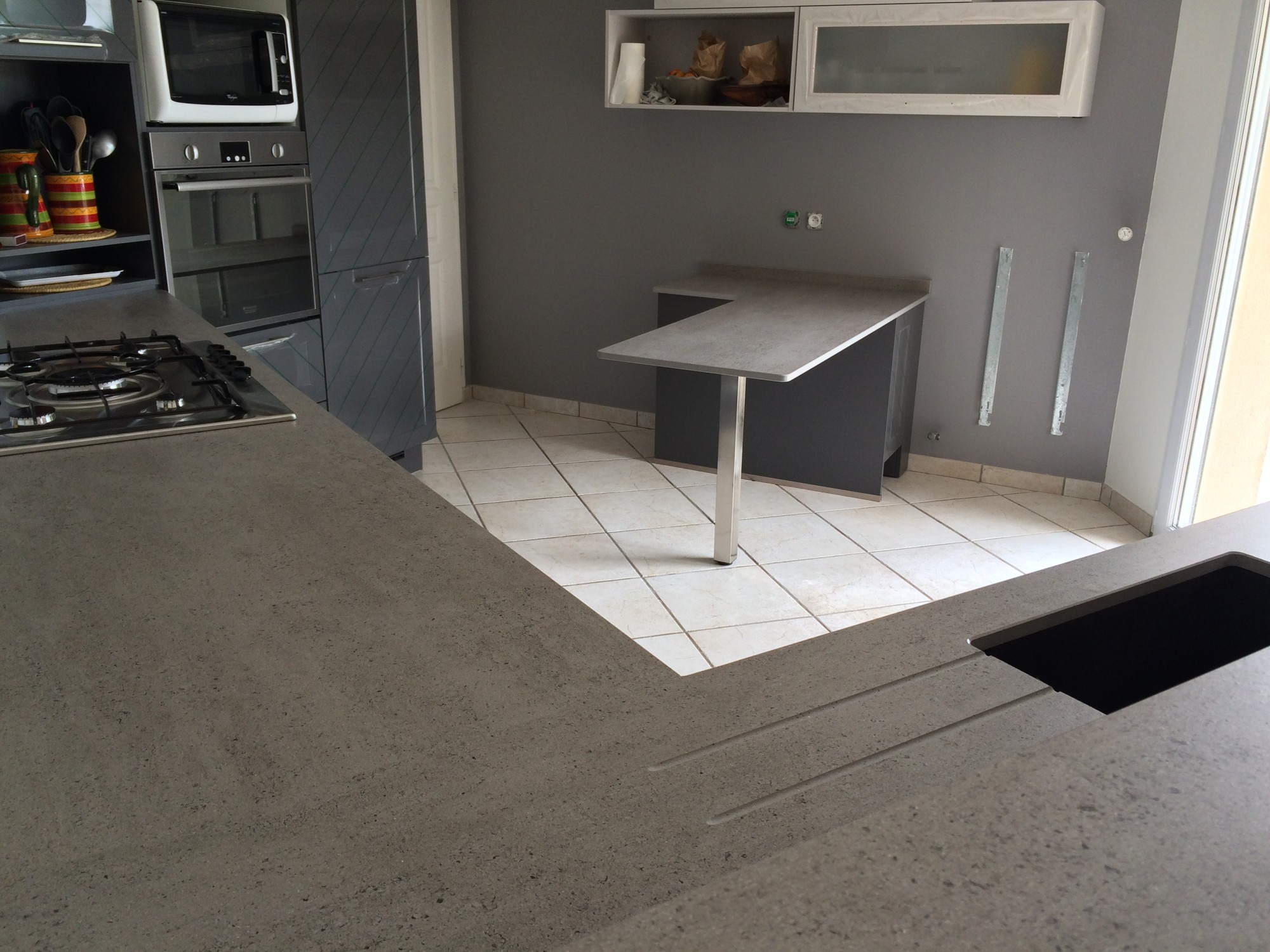 cuisine en dekton keon bordeaux