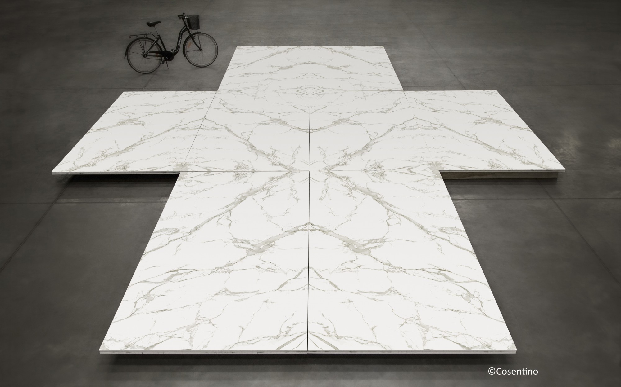 plan en dekton avec veinage dans le 33