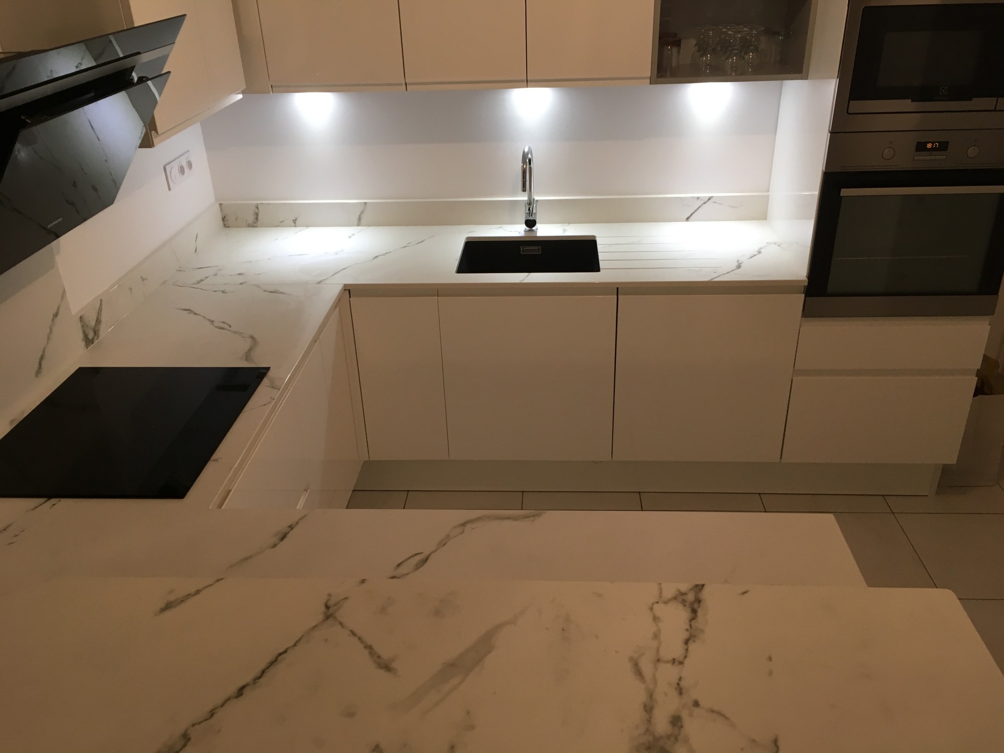 Cuisine en dekton kairos sur bordeaux