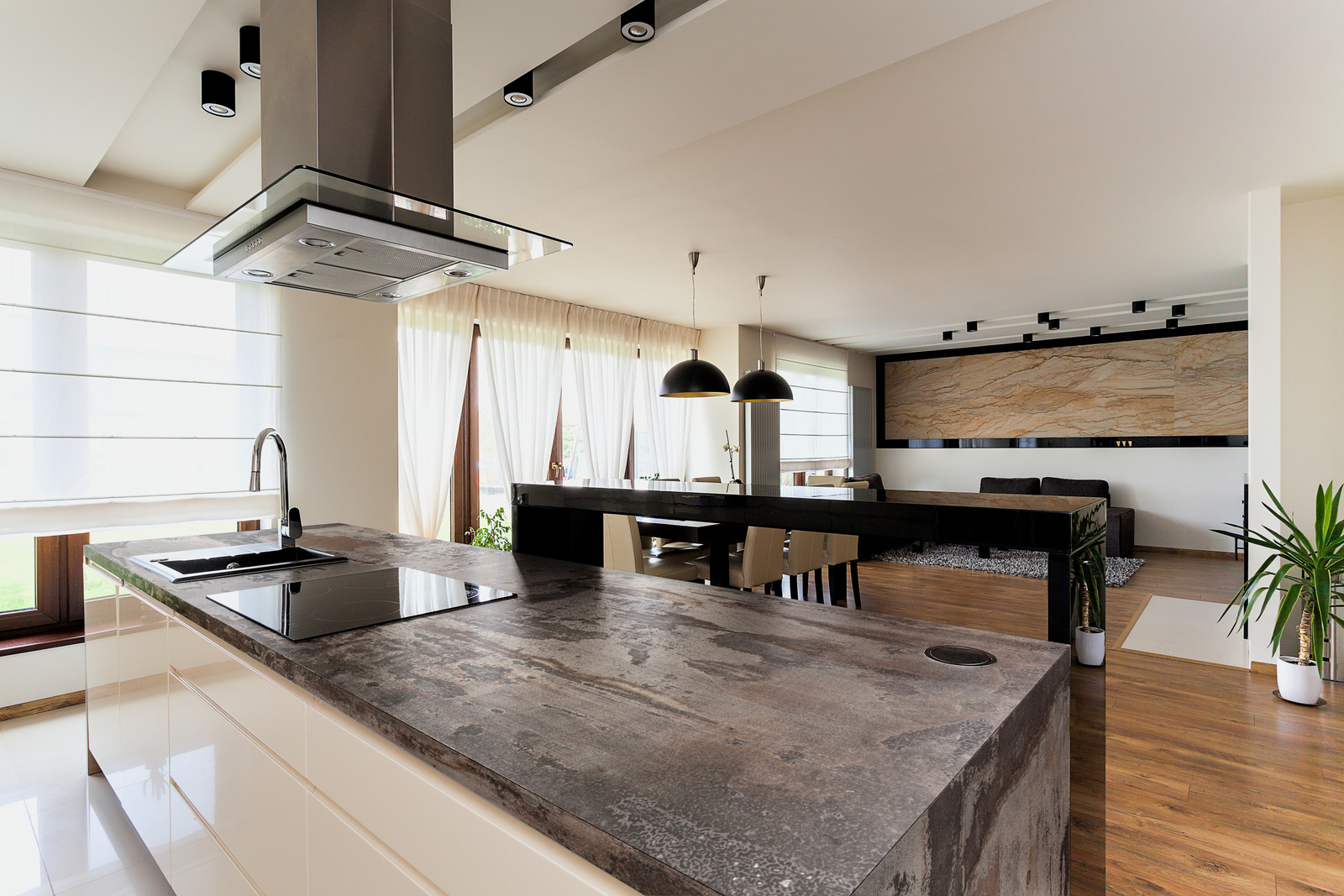 cuisine en dekton trilium bordeaux