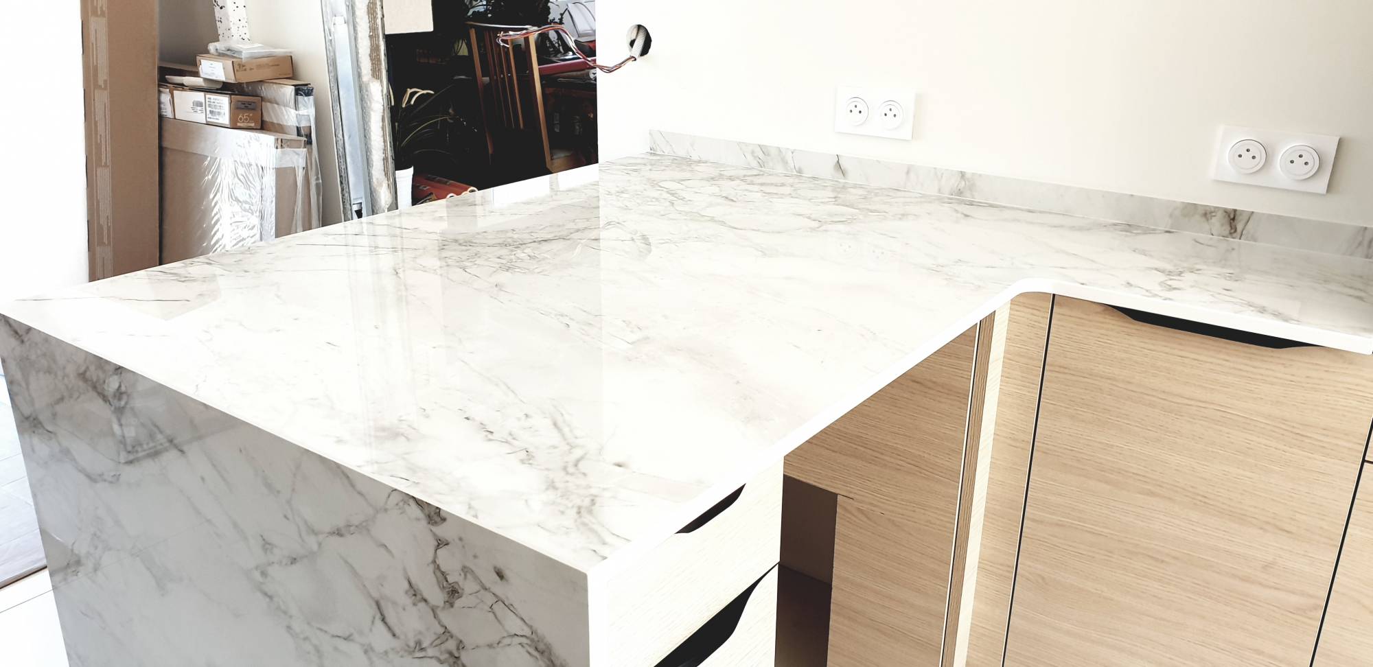 Dekton Bergen chutes en déstockage pas cher près de Mérignac 33