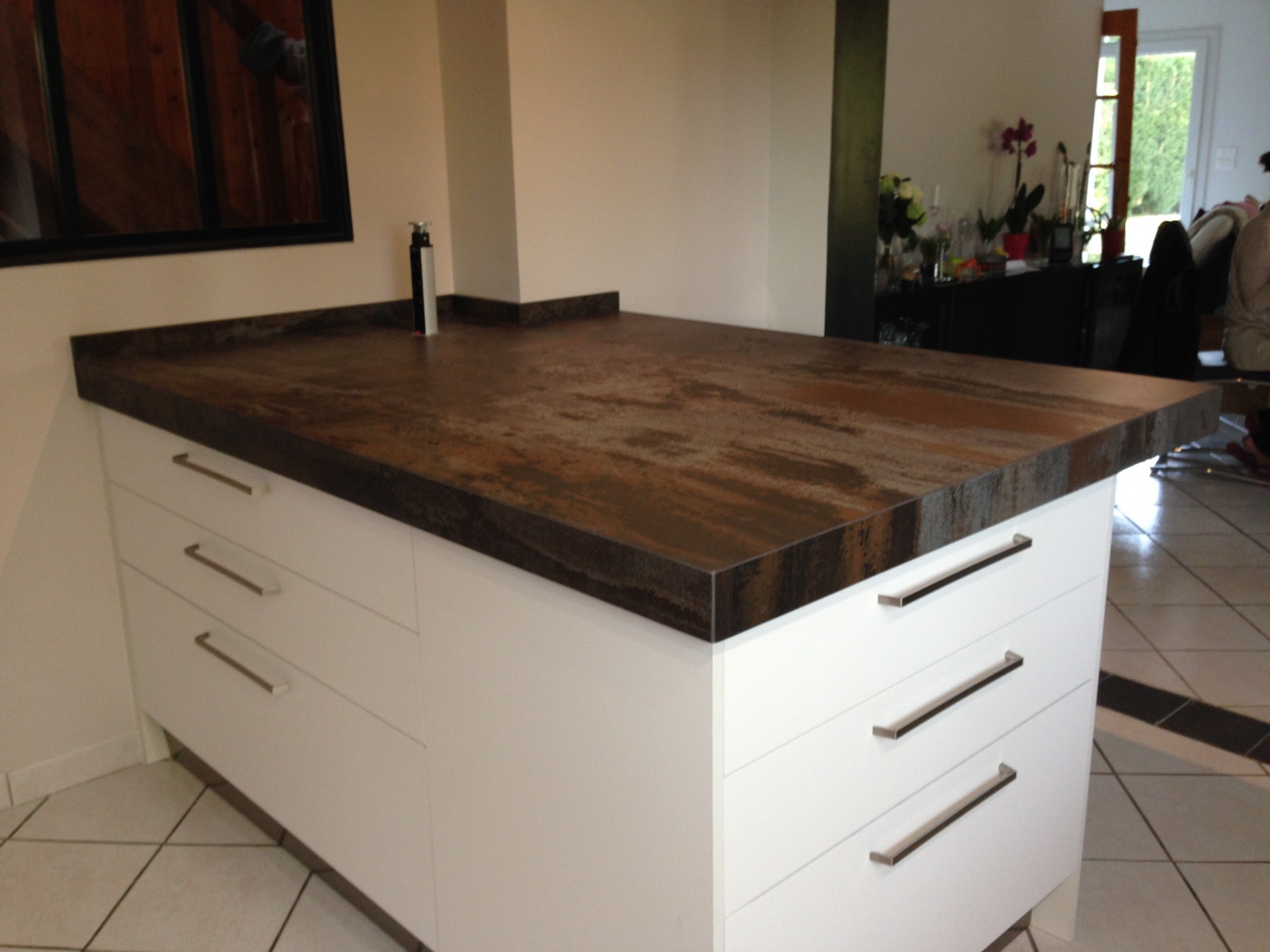 DEKTON TRILIUM - Plan de travail robuste dans les landes