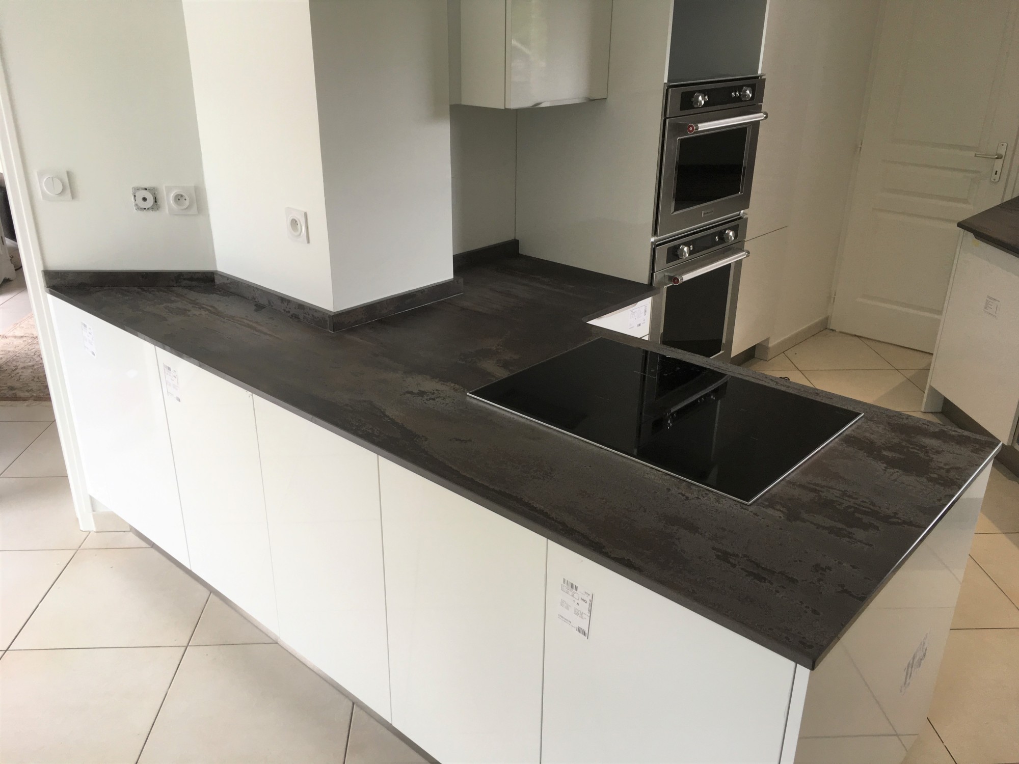 DEKTON TRILIUM - Faire un plan de travail en dekton sur le bassin d'arcachon