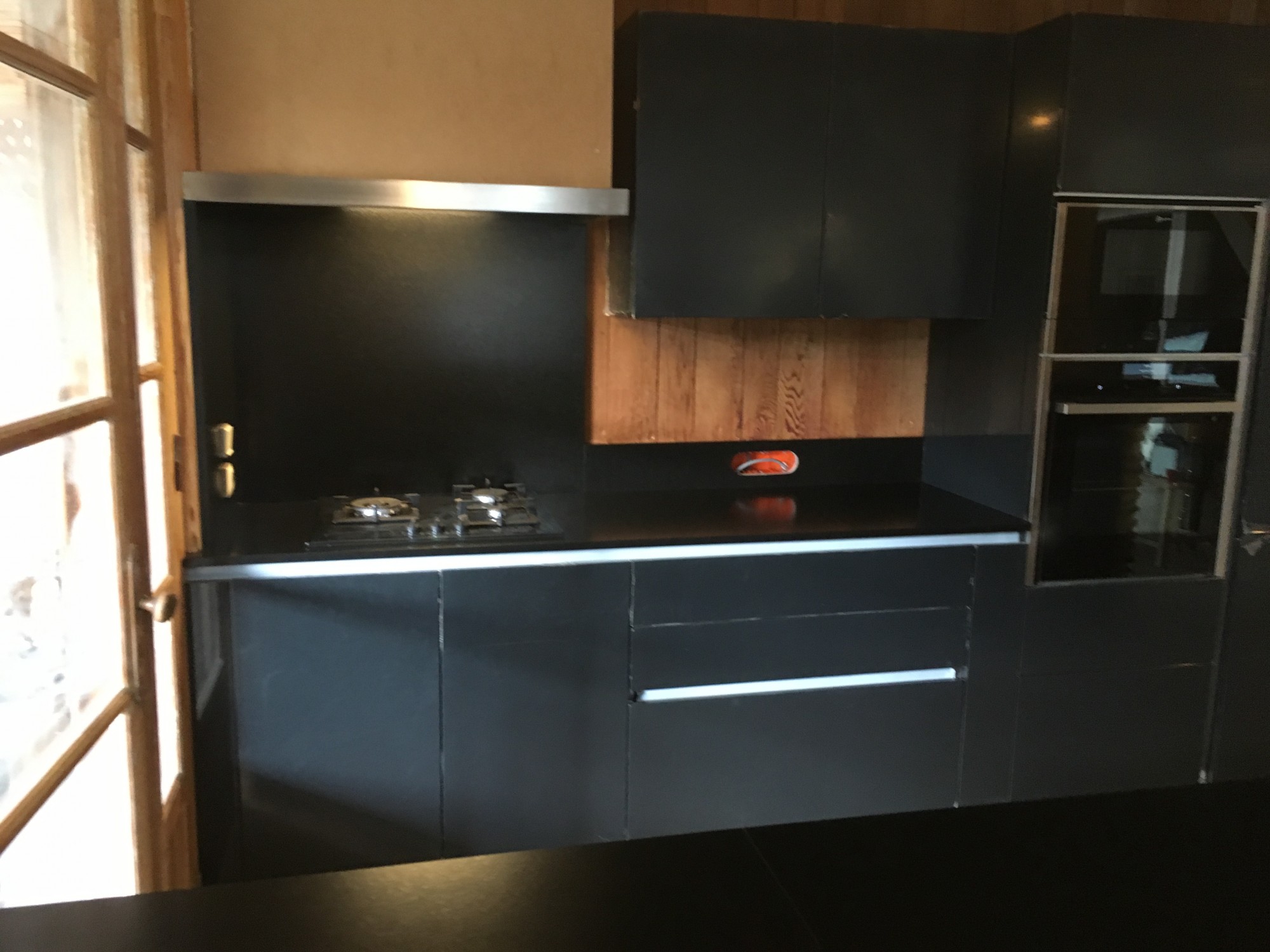 cuisine avec du granit noir zimbabwe à Pessac 33