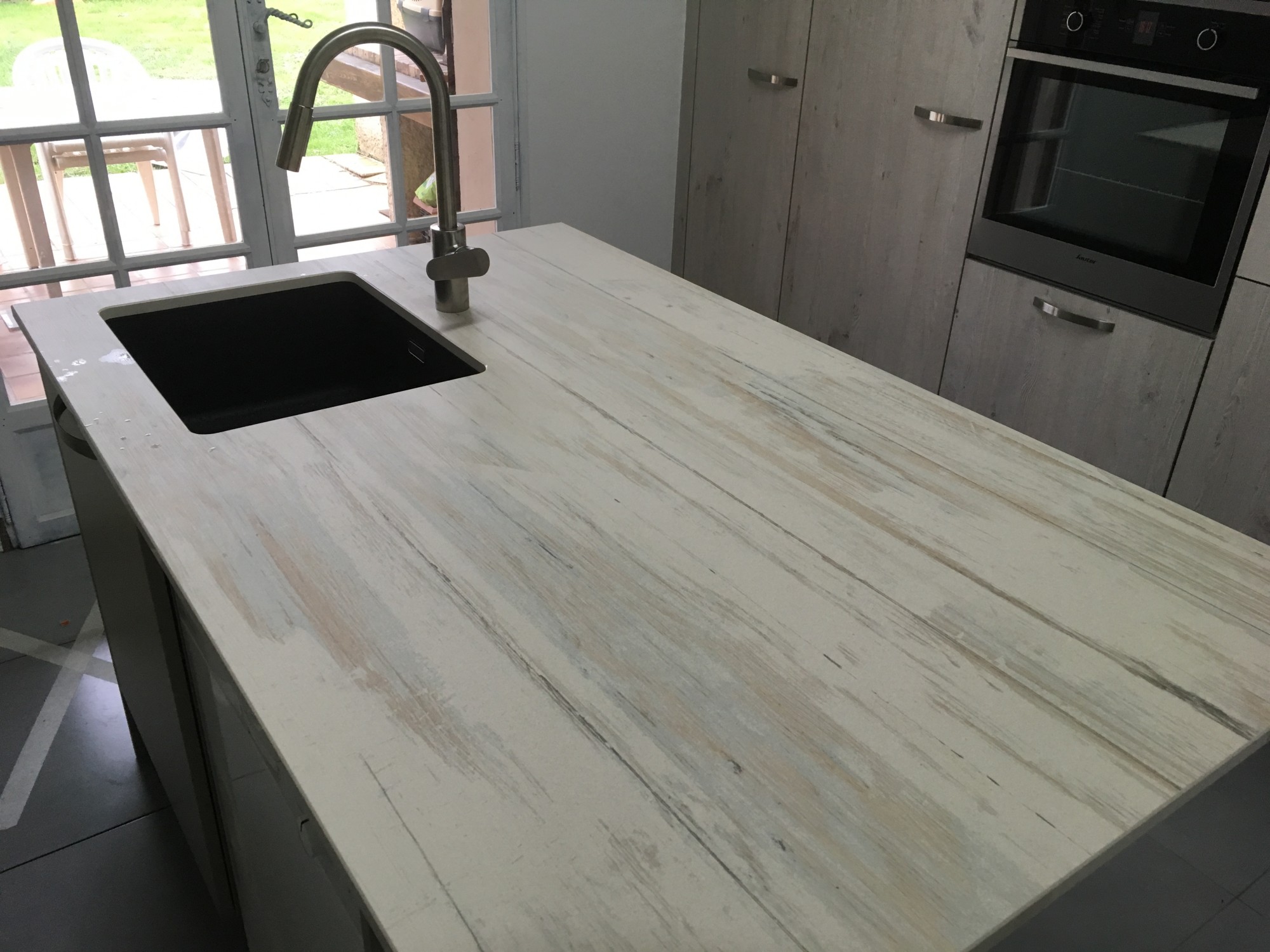 Cuisine avec du Dekton Makai sur bordeaux 33