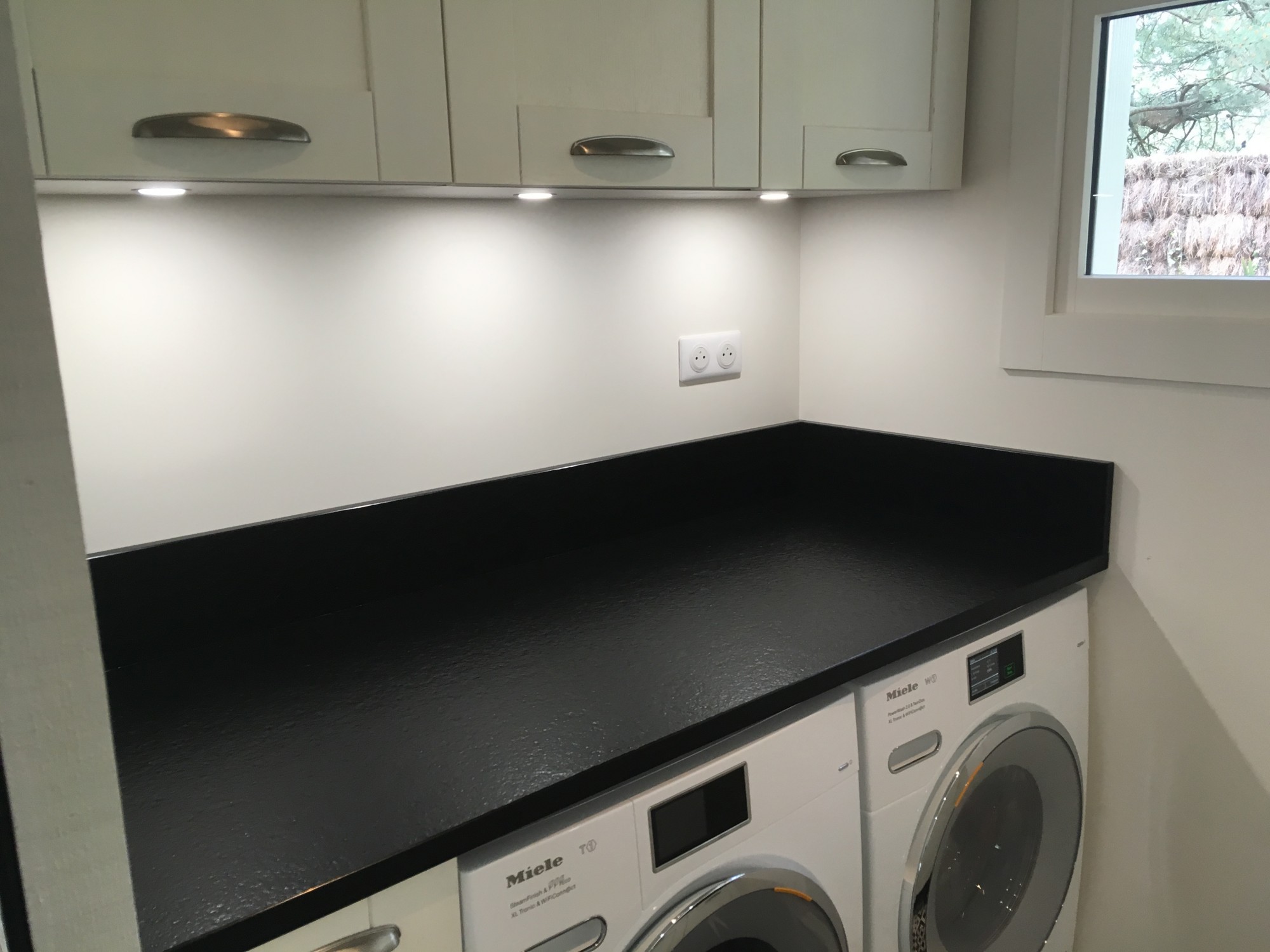 Plan de travail en granit pour le cellier à Mérignac 33