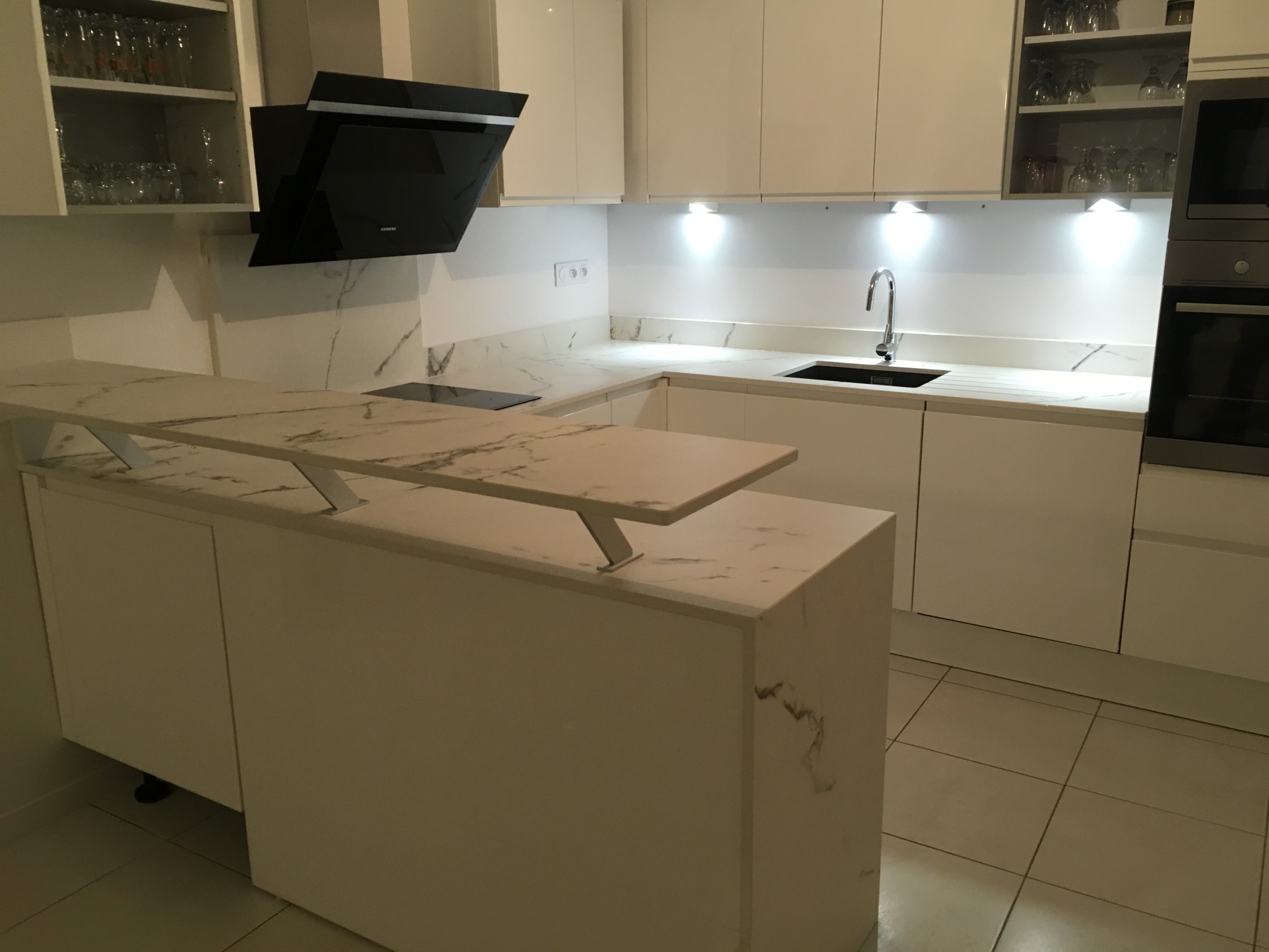 Poser du marbre dans votre cuisine sur le Bassin d'arcachon