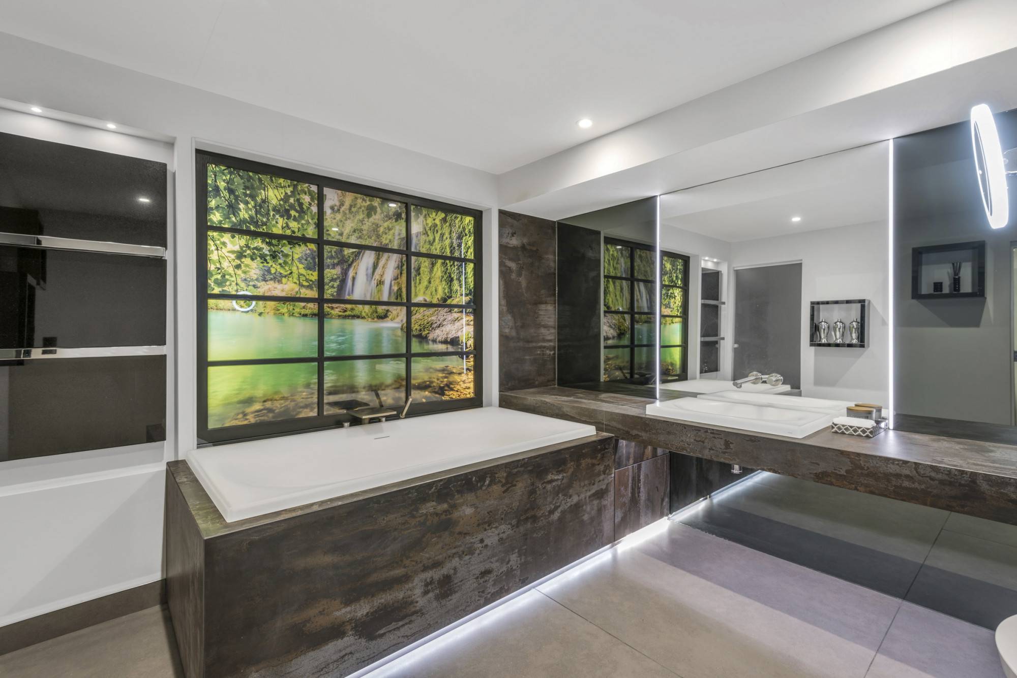 FAIRE POSER UN PLAN DE TRAVAIL SOLIDE EFFET INDUSTRIEL SUR LE BASSIN D'ARCACHON