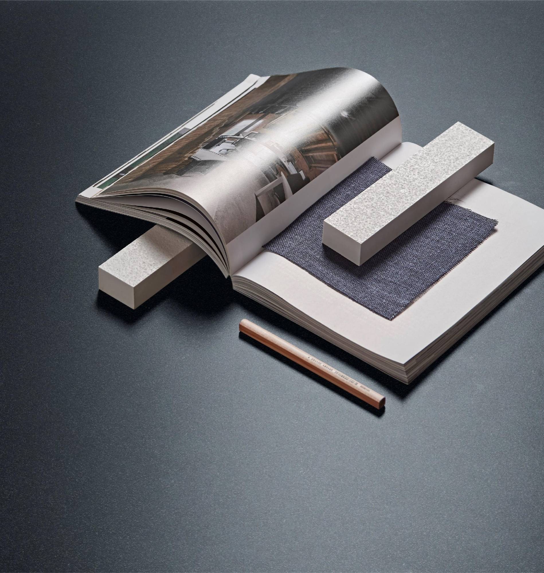 Installation de plan de travail bleu en aquitaine