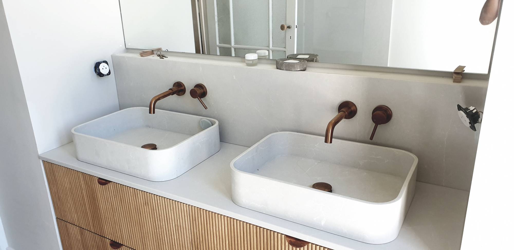 Cuves entierement en Quartz sur LA TESTE