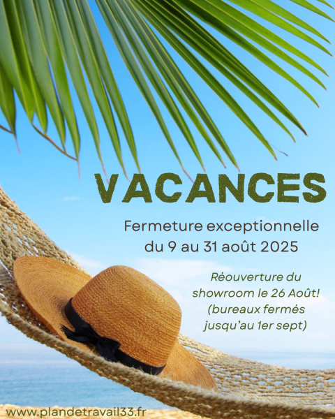 Congés hm déco été 2025