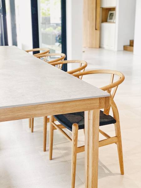 Habiller un dessus de table en Dekton gris pas cher dans les Landes 40