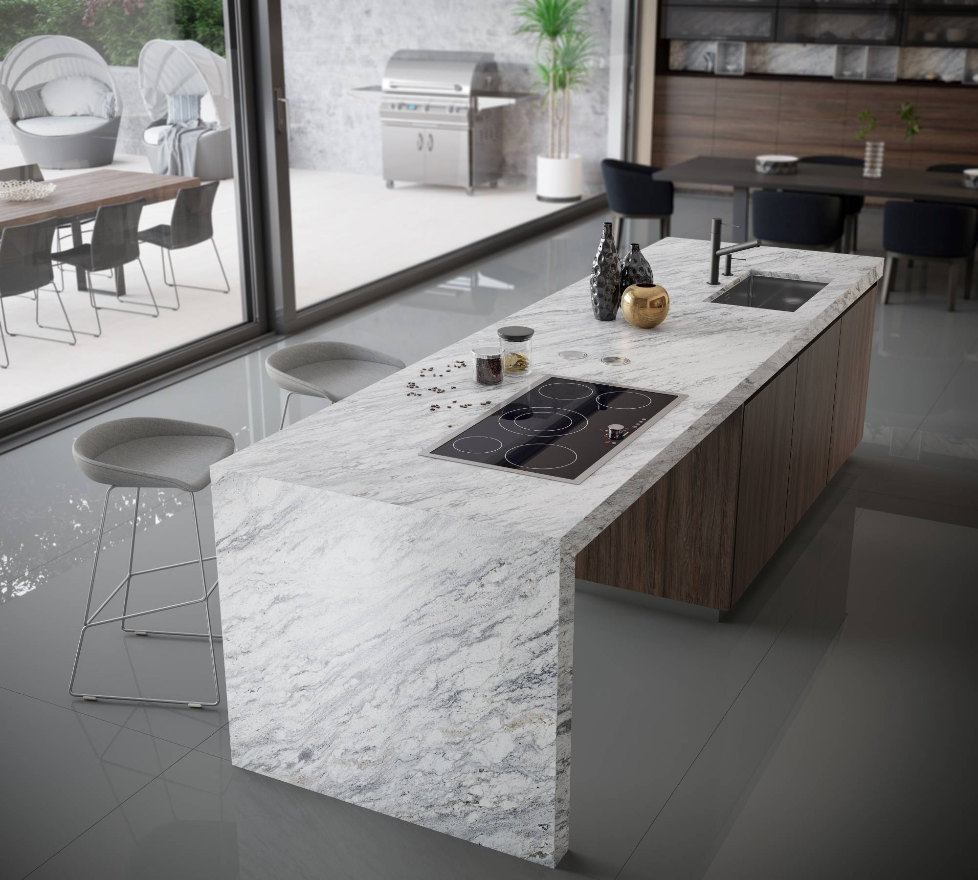 Où trouver du granit sant angelo en gironde ou dans les landes pour ses plans de travail de cuisine ou salle de bain?